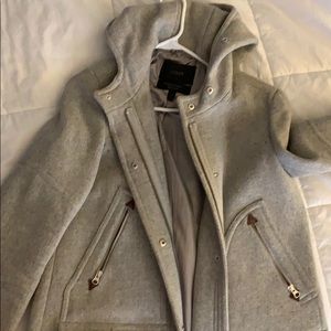 J.Crew gray winter jacket